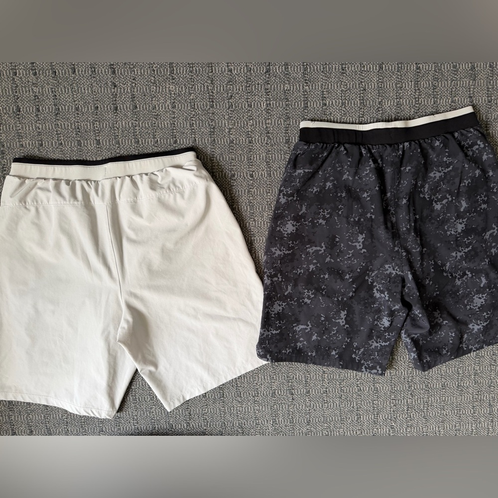 Guc Fabletics lined 9” Men's Shorts. Comfy and stretchy Sz M. - Picture 2 of 8